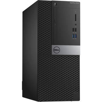 Sistem desktop Dell OptiPlex 3040 MT, Intel Core i5-6500, 4 GB, 500 GB, Microsoft Windows 10, Negru
