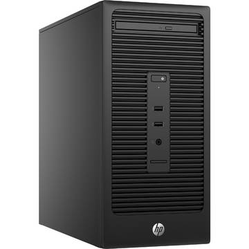 Sistem desktop HP 280 G2, Intel Pentium G4400, 4 GB, 500 GB, Microsoft Windows 10 Pro, Negru