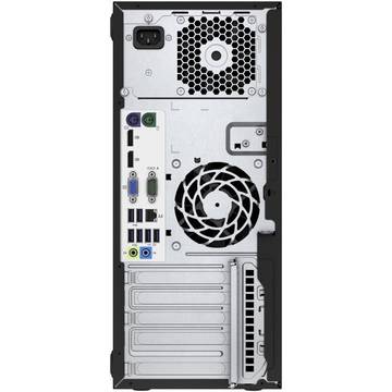 Sistem desktop HP EliteDesk 800 G2 Tower, Intel Core i3-6100, 4 GB, 500 GB, Microsoft Windows 7 Pro + Microsoft Windows 10 Pro, Negru