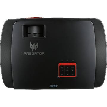 Videoproiector Acer Predator Z650, 2200 lumeni, 1920 x 1080 pixeli, Negru / Rosu