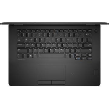 Laptop Dell Latitude E7470, Intel Core i7-6600U, 8 GB, 256 GB SSD, Linux, Negru