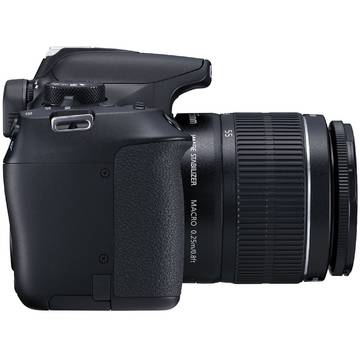 Camera foto Canon EOS 1300D BK,18.0 MP, Negru + Obiectiv EF-S 18-55mm IS