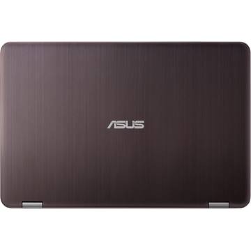 Laptop Asus VivoBook Flip TP501UA, Intel Core i7-6500U, 4 GB, 1 TB, Microsoft Windows 10 Home, Gri / Argintiu