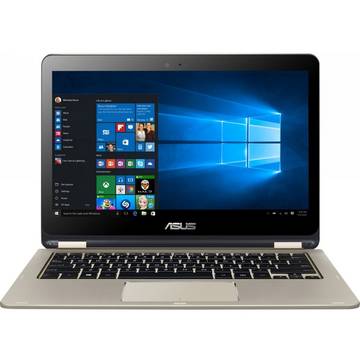 Laptop Asus VivoBook Flip TP301UJ, Intel Core i5-6200U, 6 GB, 1 TB, Microsoft Windows 10 Home, Auriu