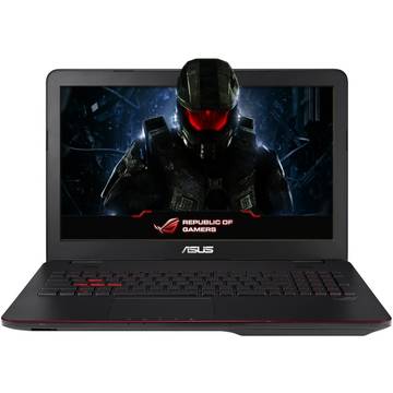 Laptop Asus ROG G771JW, Intel Core i7-4720HQ, 8 GB, 1 TB + 128 GB SSD, Microsoft Windows 10 Home, Negru