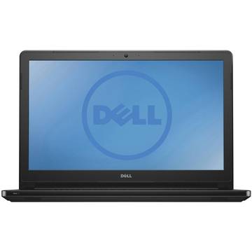Laptop Dell Inspiron 5558 (seria 5000), Intel Core i3-5005U, 4 GB, 1 TB, Linux, Negru