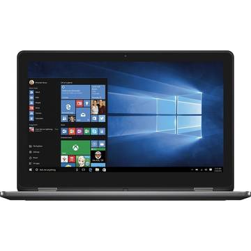 Laptop Dell Inspiron 7568, Intel Core i7-6500U, 8 GB, 1 TB, Microsoft Windows 10 Home, Negru