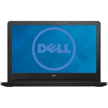 Laptop Dell Inspiron 3558 (seria 3000), Intel Core i3-5005U, 4 GB, 500 GB, Linux, Negru