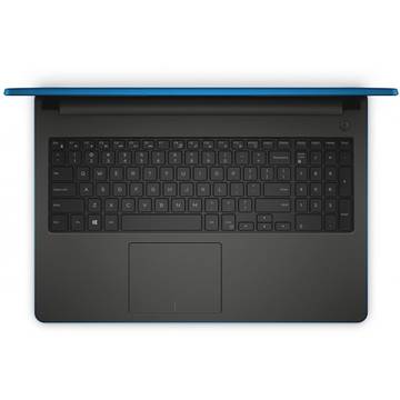 Laptop Dell Inspiron 5559 (seria 5000), Intel Core i7-6500U, 8 GB, 1 TB, Linux, Albastru
