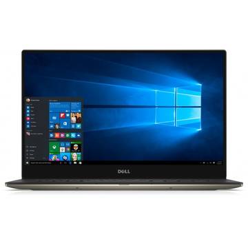 Laptop Dell XPS 13 (9350) QHD+, Intel Core i7-6560U, 8 GB, 256 GB SSD, Microsoft Windows 10 Home, Auriu