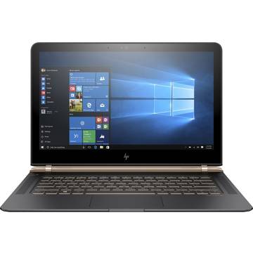 Laptop HP Spectre 13-v001nq, Intel Core i5-6200U, 8 GB, 256 GB SSD, Microsoft Windows 10 Home, Negru