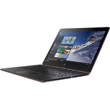 Laptop Lenovo Yoga 900-13 (Flex 3), Intel Core i7-6560U, 16 GB, 512 GB SSD, Microsoft Windows 10 Home, Auriu