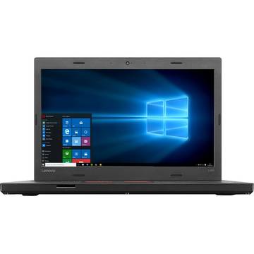 Laptop Lenovo ThinkPad L460, Intel Core i3-6100U, 8 GB, 128 GB SSD, Microsoft Windows 10 Pro, Negru