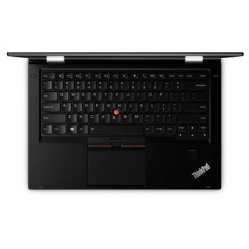 Laptop Lenovo ThinkPad X1 Yoga 1st gen, Intel Core i7-6500U, 8 GB, 256 GB SSD, Microsoft Windows 10 Pro, Negru