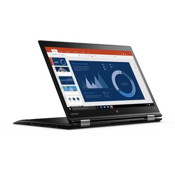 Laptop Lenovo ThinkPad X1 Yoga 1st gen, Intel Core i7-6600U, 16 GB, 512 GB SSD, Microsoft Windows 10 Pro, Negru