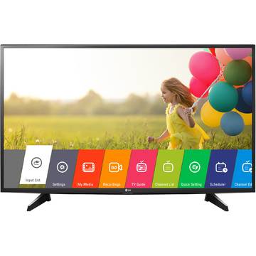 Televizor LG 49LH570V, 123 cm, Full HD, Smart TV, Negru