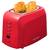 Toaster Oursson TO2145D/RD, 800 W, 2 felii, 7 nivele de rumenire, Rosu