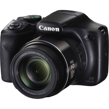 Camera foto Canon SX540 HS, 20.3 MP, Negru