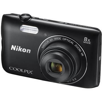 Camera foto Nikon COOLPIX A300, 20.1 MP, Negru