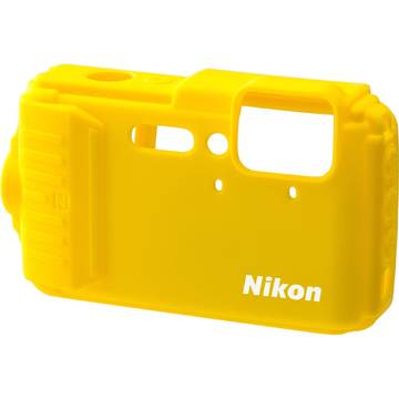 Camera foto Nikon COOLPIX AW130, 16.76 MP, Outdoor Kit, Galben