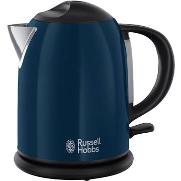 Fierbator Russell Hobbs Royal Blue 20193-70, 2200 W, 1 l, Negru / Albastru