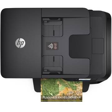 Multifunctional HP Officejet Pro 8710, Inkjet, Color, A4, Negru