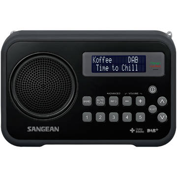 Radio Portabil Sangean DPR-67 DAB+, Negru
