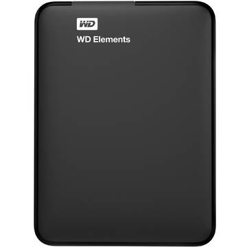 Hard Disk extern Western Digital WDBU6Y0030BBK-EESN, 3TB, 2.5 inchi, USB 3.0, Negru