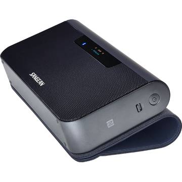 Radio portabil Sangean DPR-202 BT, DAB+, FM-RDS, USB, Bluetooth, Albastru/Metalic