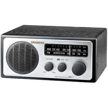 Radio Sangean WR-1, FM/AM, Argintiu/Negru