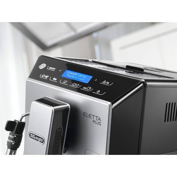 Espressor automat DeLonghi automat ECAM 44.620.S, 1450 W, 15 bari, 1.8 l, Argintiu
