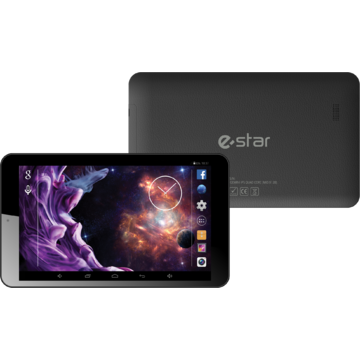 Tableta eSTAR Gemeni IPSBLK, 8 inch, Quad-Core 1.2GHz, 512MB RAM, 8GB, IPS, Neagra