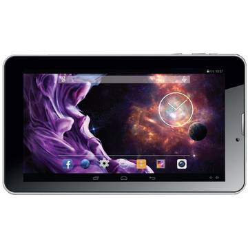 Tableta eSTAR Moon 3G BLK, 7 inch, 3G, Quad-Core 1.3GHz, 512MB RAM, 8GB, Neagra