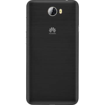 Telefon mobil Huawei Y5II, Dual SIM, 5 inch, 4G, 1GB RAM, 8GB, Negru