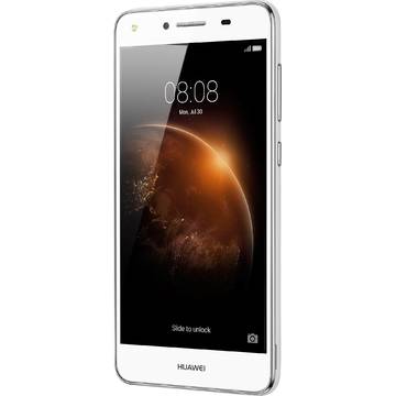 Telefon mobil Huawei Y5II, Dual SIM, 5 inch, 4G, 1GB RAM, 8GB, Alb
