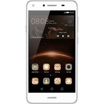 Telefon mobil Huawei Y5II, Dual SIM, 5 inch, 4G, 1GB RAM, 8GB, Alb