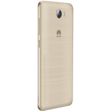 Telefon mobil Huawei Y5II, Dual SIM, 5 inch, 4G, 1GB RAM, 8GB, Auriu