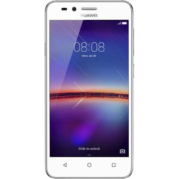 Telefon mobil Huawei Y3II, Dual SIM, 4.5 inch, 4G, 1GB RAM, 8GB, Alb