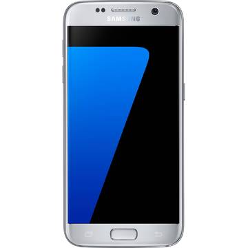 Telefon mobil Samsung Galaxy S7, Single SIM, 5.1 inch, 4G, 4GB RAM, 32GB, Argintiu