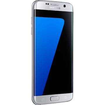 Telefon mobil Samsung Galaxy S7 Edge, Single SIM, 5.5 inch, 4G, 4GB RAM, 32GB, Argintiu