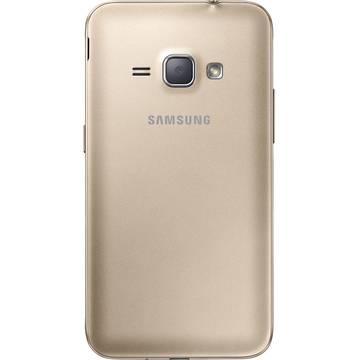 Telefon mobil Samsung Galaxy J1, Single SIM, 4.5 inch, 4G, 1GB RAM, 8GB, Auriu