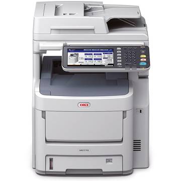 Multifunctional OKI MC770dn, Laser, Color, Fax, A4, Alb