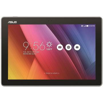 Tableta Asus ZenPad 10 Z300CNG, 10.1 inch IPS MultiTouch, Intel Atom x3-C3230 1.1GHz Quad-Core, 2GB RAM, 16GB flash, Wi-Fi, Bluetooth, GPS, 3G, Android 6.0, Dark Gray