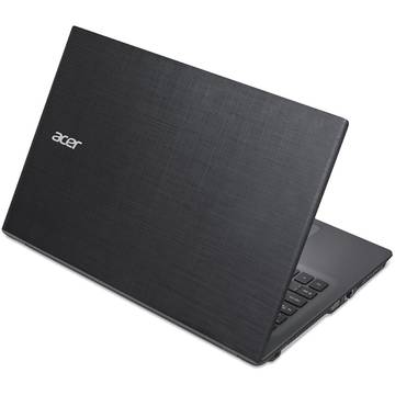 Laptop Acer Aspire E5-573G-32TH, Intel Core i3-5005U, 15.6 inch, 4GB RAM, SSD 128GB, Linux, Negru
