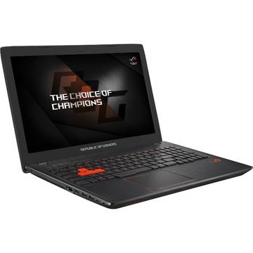 Laptop Asus GL553VW-FY025D,  Intel Core i7-6700HQ, 15.6 inch, 16GB RAM, 1TB + SSD 128GB, Negru