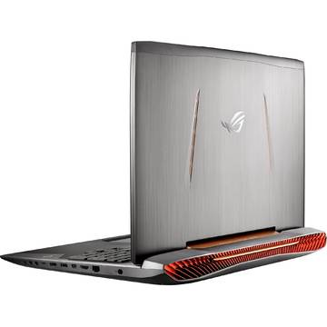 Laptop Asus ROG G752VM-GC005T, Intel Core i7-6700HQ, 17.3 inch, 16GB RAM, 1TB + SSD 128GB, Win 10 Home, Gri