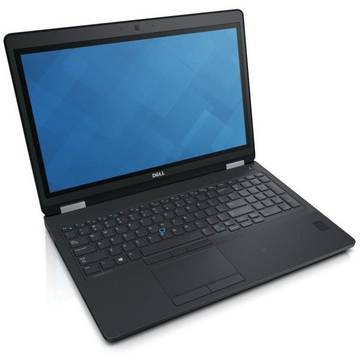Laptop Dell Latitude E5570, Intel Core i7-6600U, 15.6 inch, 8GB RAM, 500GB, Linux, Negru