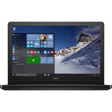 Laptop Dell Inspiron 5559, Intel Core i7-6500U, 15.6 inch, 8GB RAM, 1TB, Win 10 Home, Negru