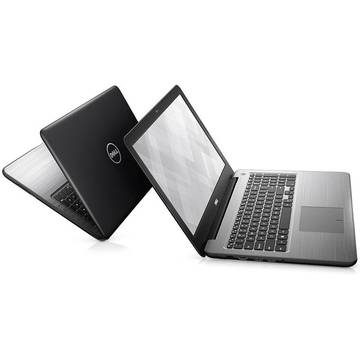 Laptop Dell Inspiron 5567, Intel Core i7-7500U, 15.6 inch, 8GB RAM, SSD 256GB , Win 10 Home, Negru