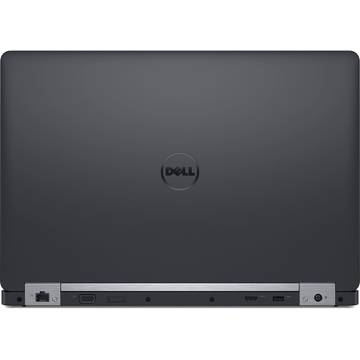 Laptop Dell Latitude E5570, Intel Core i5-6300U, 15.6 inch, 8GB RAM, SSD 256GB, Linux, Negru